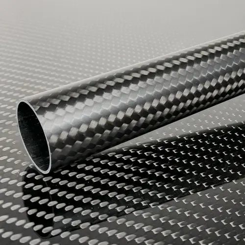 carbon fiber tube, pipe, section